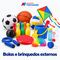 Bolas e brinquedos externos