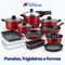 Panelas, frigideiras e formas