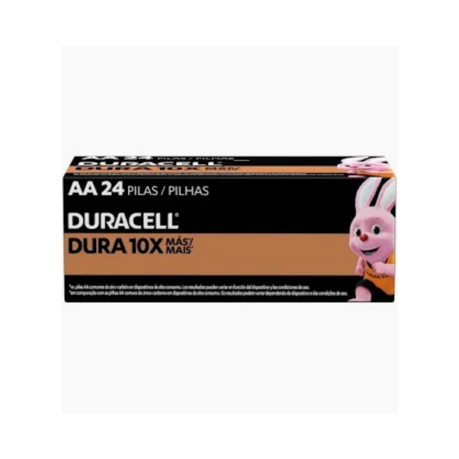 Pilha Duracell Alc.AA Com 24 Unidades - 5016369