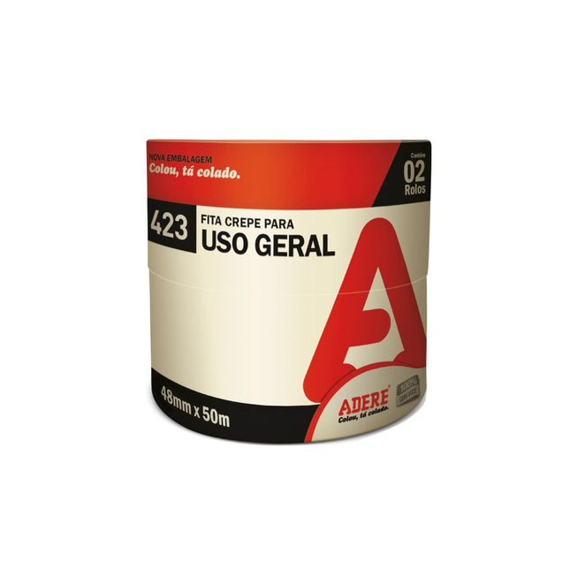 Fita Crepe Adere 48X50 Pacote Com 02 Unidades - 423
