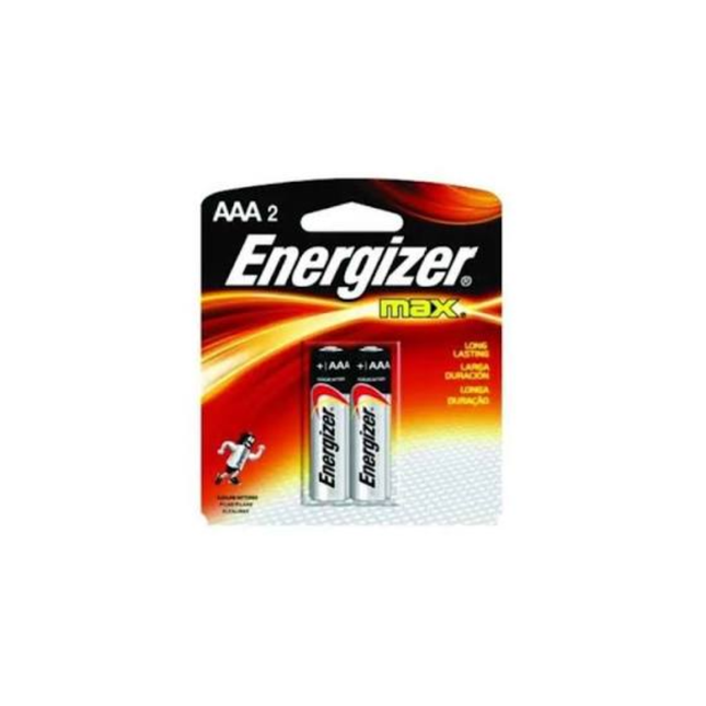 Pilha Energizer Alc Max AAA2 Com 02 Unidades - E303824701