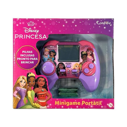 Mini Game De Mao Princesas Com Tela Incorporada Pilhas Inclusas Candide - 54199