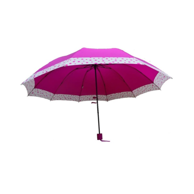 Sombrinha Manual Bolinha 65cm 10 Varetas - SH-5528