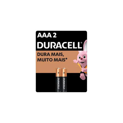 Pilha Duracell Alcalina AAA Com 02 Unidades - 5014627