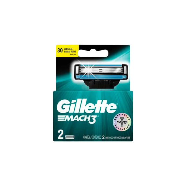 Carga Mach3 Gillette 2x1 Normal - 6070