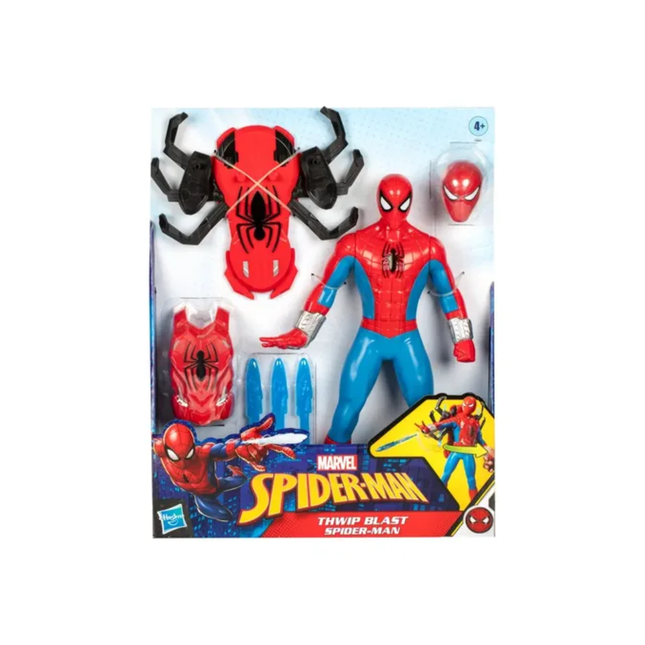 Lancador Spiderman Thwip Blast Hasbro - F8841