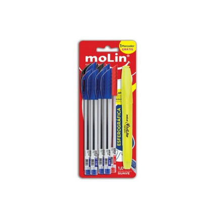 Caneta Molin Cristal BT-10 - 1023