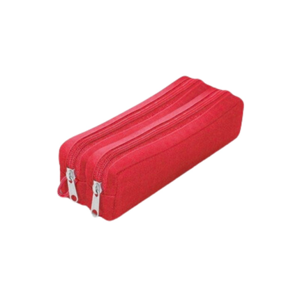 Estojo Escolar Amw Bolsas Simples 2 Ziper - 140E