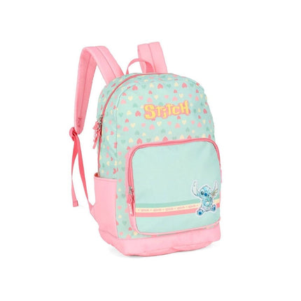 Mochila Escolar Stitch Verde - MS50091SC0100UN
