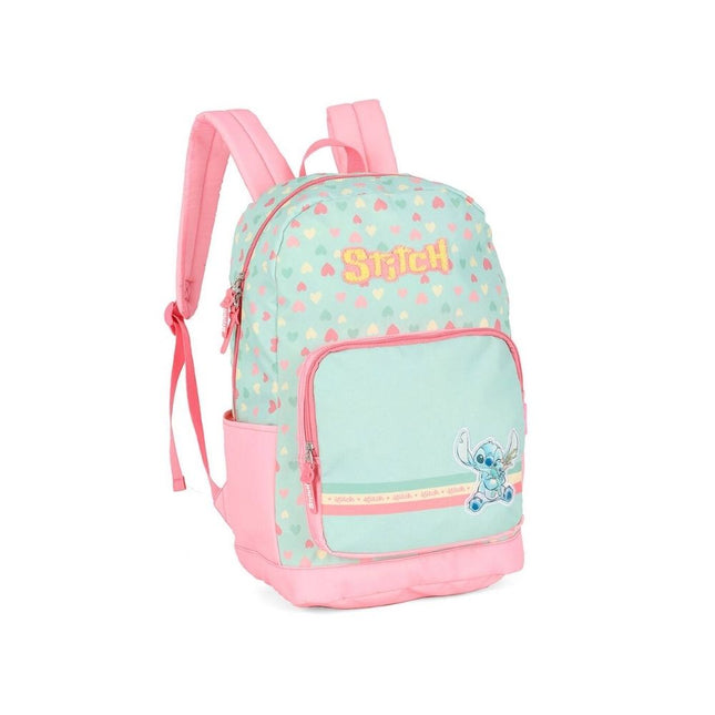 Mochila Escolar Stitch Verde - MS50091SC0100UN