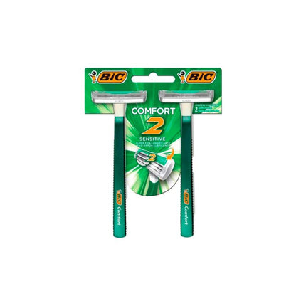 Apar.Barba Bic Comfort 2 Sensitive Com 02 Unidades - 835385