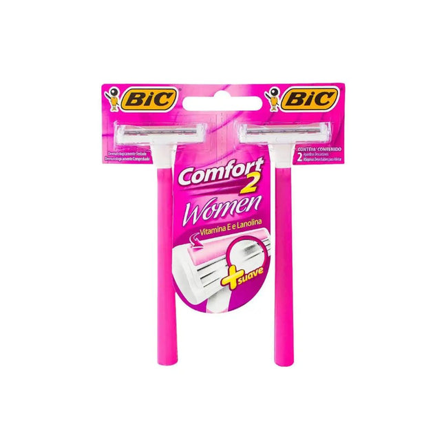 Apar.Barba Bic Comfort 2 Women Com 02 Unidades - 835391