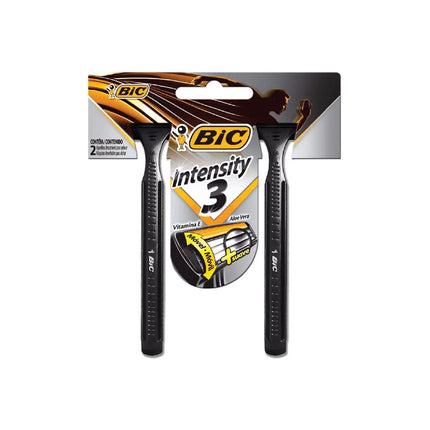 Apar.Barba Bic Intensity 3 Com 02 Unidades - 904421