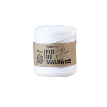 Fio De Malha Extra Premium 25mm Fischer Cor Off White - 6