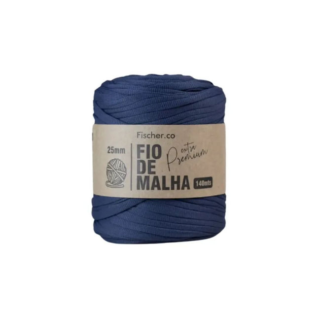 Fio De Malha Extra Premium 25mm Fischer Cor Marinho - 44