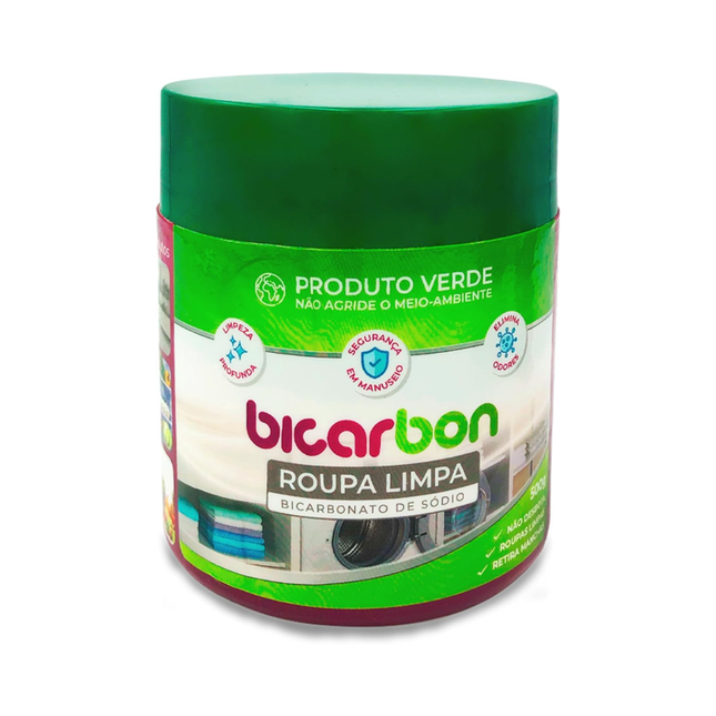 Bicarbonato De Sodio Bicarbon Roupa Limpa 500g - 6090212