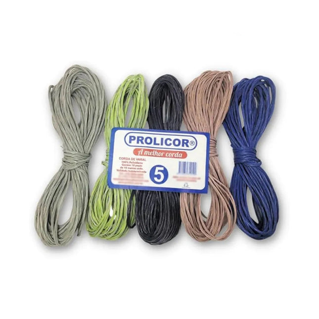 Fio De Varal Nylon Prolicor N-05 Pacote Com 10 Unidades