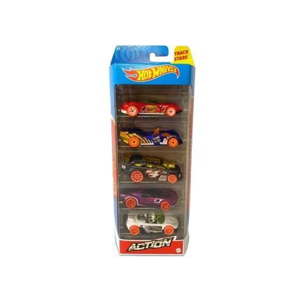 Carro Mattel Hot Wheels Pacote Com 05 Unidades - 1806-EP