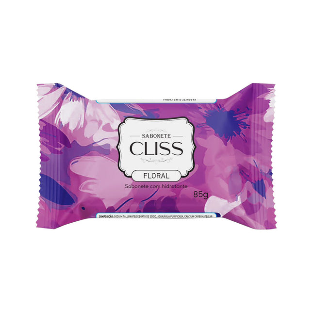Sabonete Barra 85g Cliss Floral - 101C