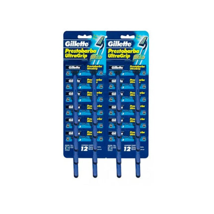 Apar.Barba Prestobarba Gillette Ultragrip Vd Cartela Com 24 Unidades - 7275