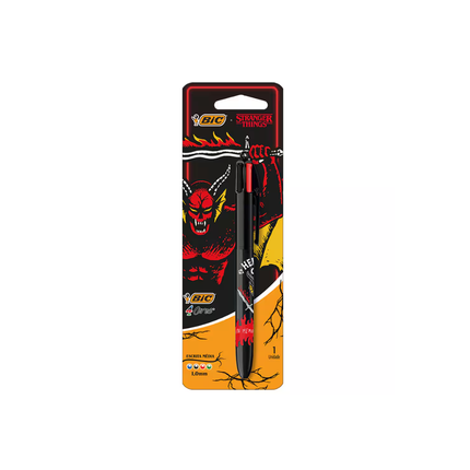Caneta Bic 4 Cores Collab Hellfire Com 01 Unidade - 530005