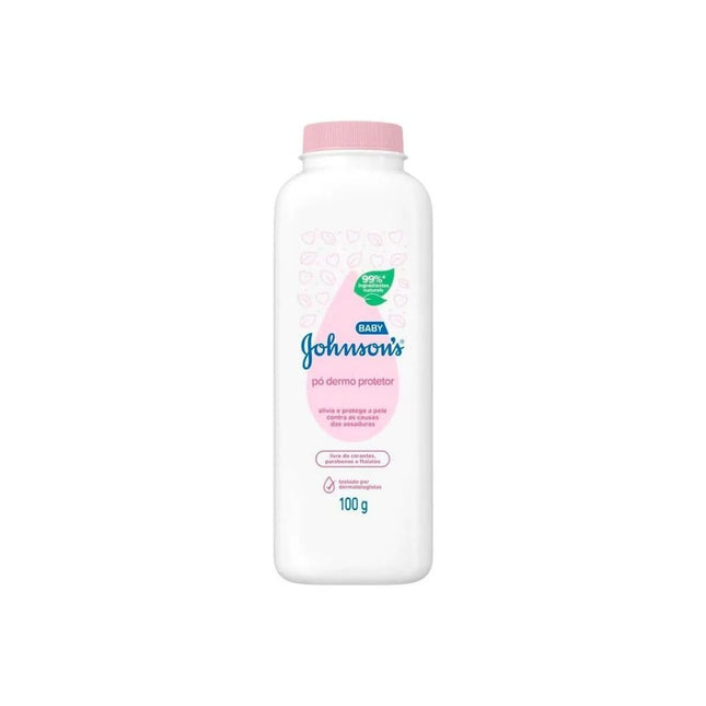 Talco J&J 100g Po Dermo Protetor Baby - 574863