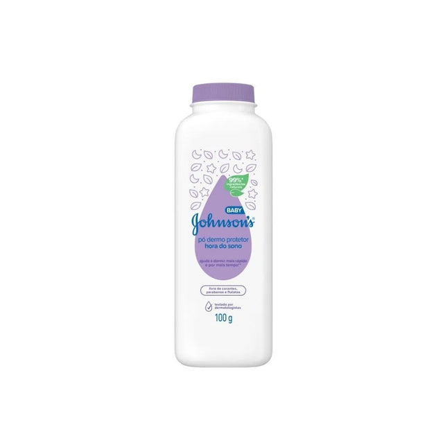 Talco J&J 100g Po Dermo Protetor Hora Do Sono Baby - 574864