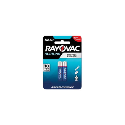 Pilha Recarregável Rayovac Pq Com 02 Unidades - Ld715-2opla/155802