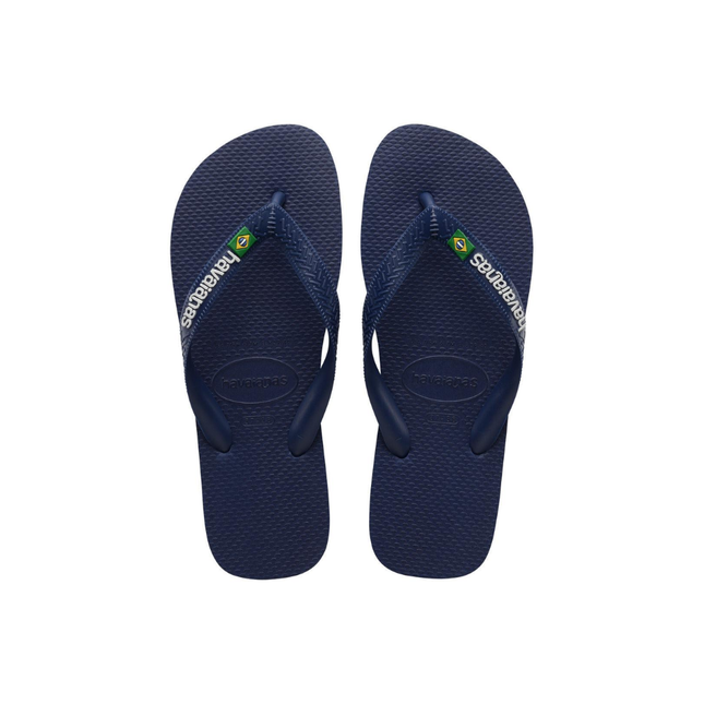 Sandalia Havaianas Brasil Marinho Tamanho 43/44 - 121154