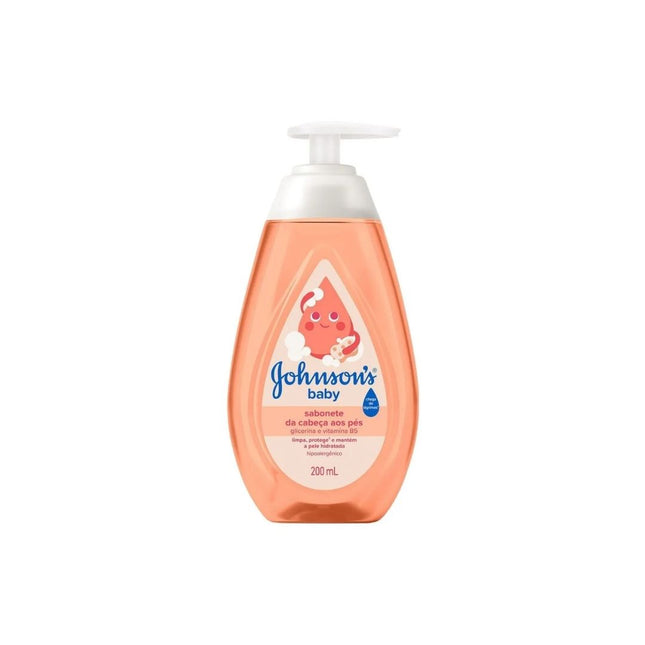 Sabonete Liq.J&J Baby Glicerinado Cabeca Aos Pes 200ml - 579357
