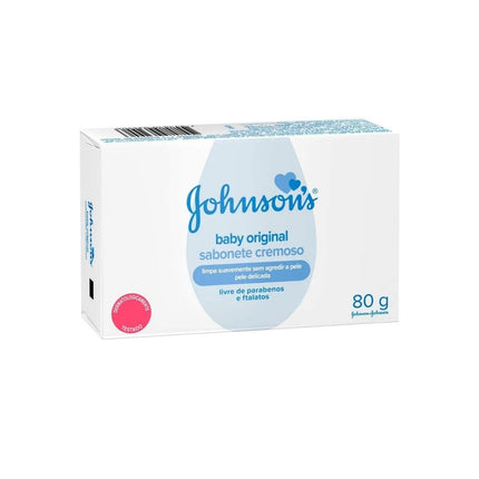 Sabonete Johnsons Baby Regular 80g Com 01 Unidade / 572998 - 531021