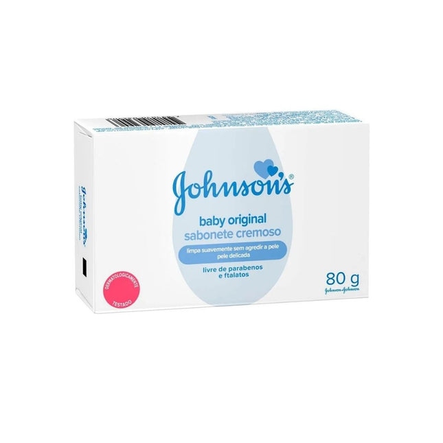 Sabonete Johnsons Baby Regular 80g Com 01 Unidade / 572998 - 531021