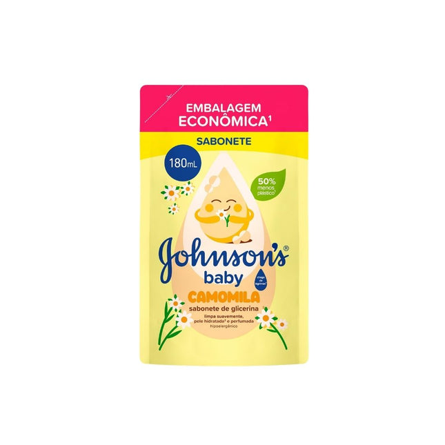 Sabonete Liq.J&J Baby Glicerina Camomila 180ml - 579066