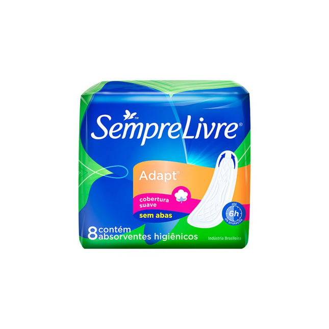 Absorvente J&J Esp Toque Suave S/Abas Odores Com 08 Unidades - 556241