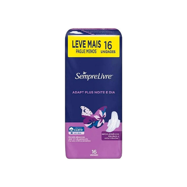 Absorvente J&J Sempre Livre Noturno Max Suave Leve Mais Pague Menos - 537337