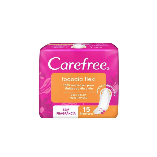 Protetor J&J Diario Carefree Flexi Com 15 Unidades / 558123 - 543055