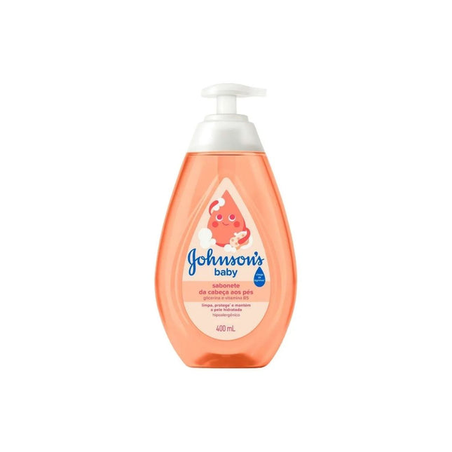 Sabonete Liq.J&J Baby Glicerinado Cabeca Aos Pes 400ml - 441355