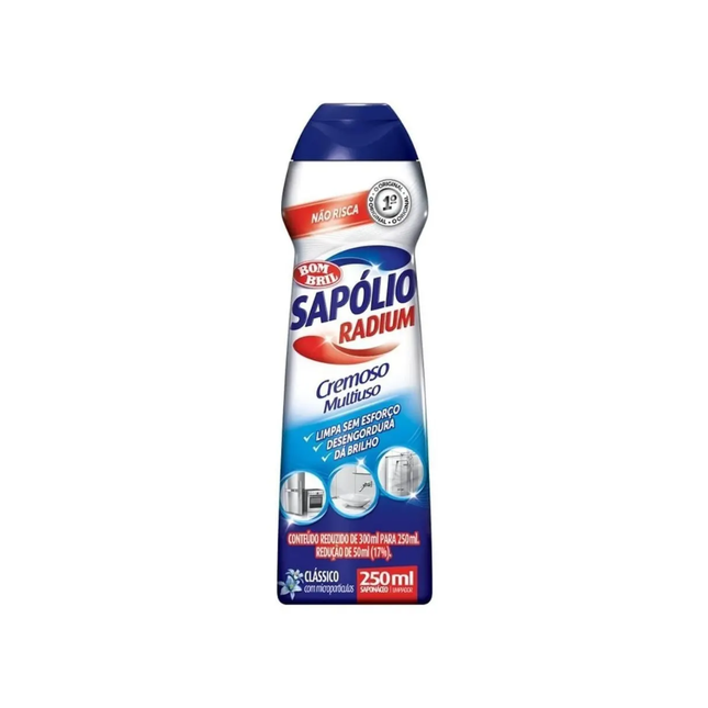 Sapolio Radium Cremoso Classico 250ml Bombril - 14615