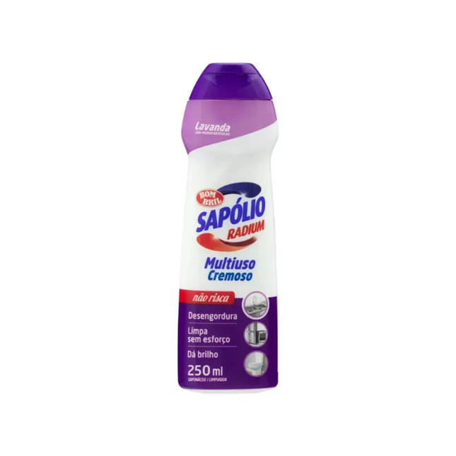 Sapolio Radium Cremoso Lavanda 250ml Bombril - 14617