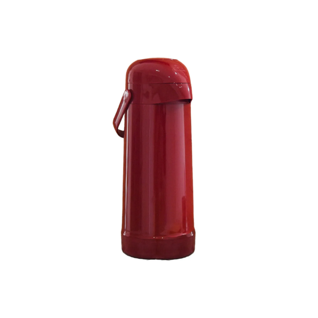 Garrafa Termica Termolar Magic Pump 1,8lts Cor Vermelha - 57214