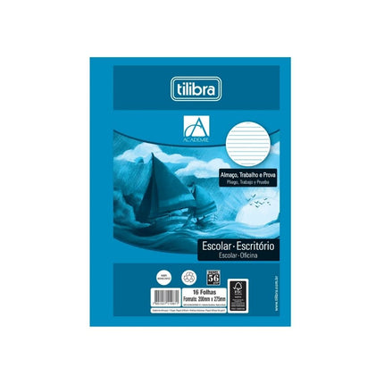 Caderno Papel Almaco Tilibra Trae/Traeprova Com 16 Unidades Fls - 110876/228834