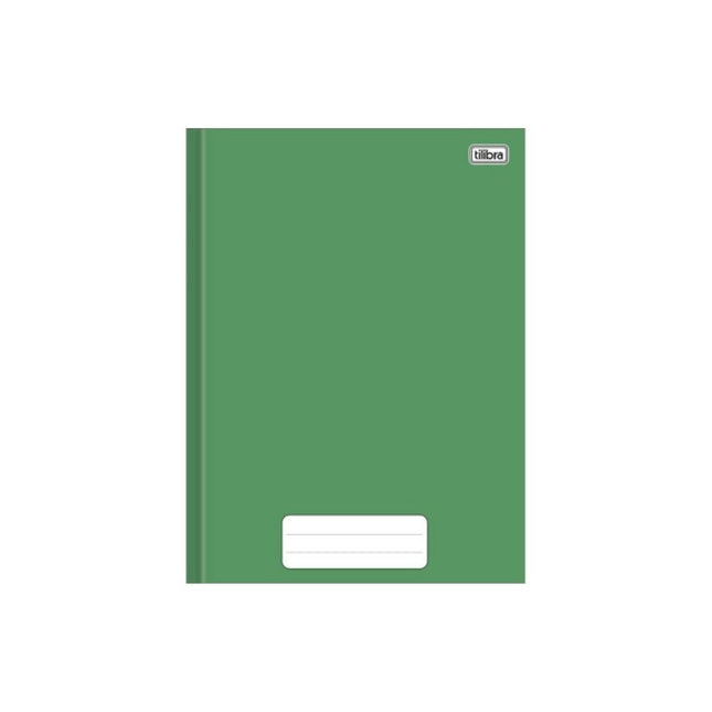 Caderno Tilibra Broch.Univ. Com D Mais 96FLS Cor Verde Com 01 Unidade - 116793