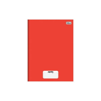 Caderno Tilibra Broch.Univ. Com D Mais 96FLS Cor Vermelho Com 01 Unidade - 116815