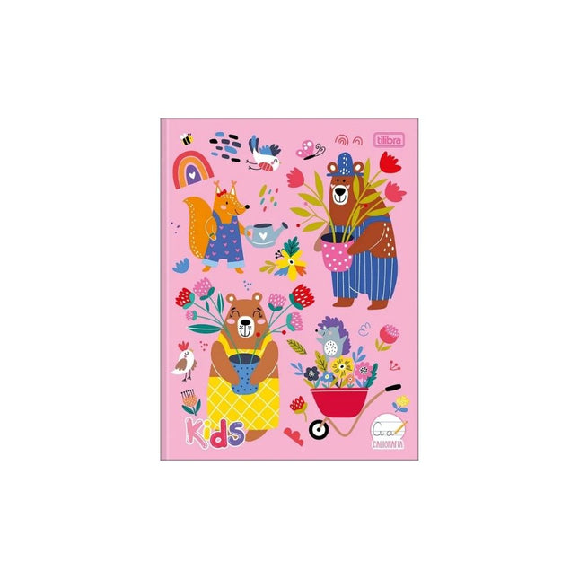 Caderno Tilibra Broch. Com D 40FLS P.Vd Sapeca Com 01 Unidade - 144908