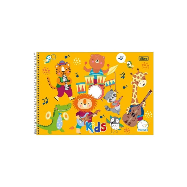 Caderno Tilibra Esp. Com D 40FLS Meia Pauta Sapeca Com 01 Unidade - 144991