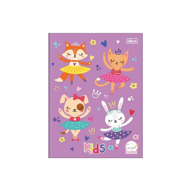 Caderno Tilibra Broch. Com D Calig 40FLS Sapeca Fem Com 01 Unidade - 229164