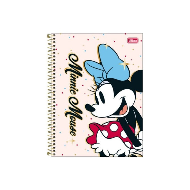 Caderno Tilibra Esp. Com D Cartela S/S 80FLS MM Minnie Com 01 Unidade - 309214