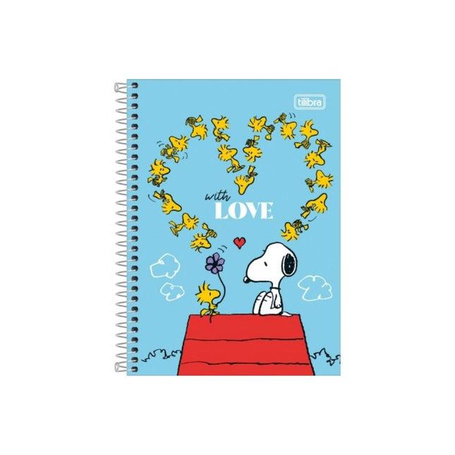 Caderno Tilibra Univ. Com D 1X1 80FLS Snoopy Com 01 Unidade - 308234