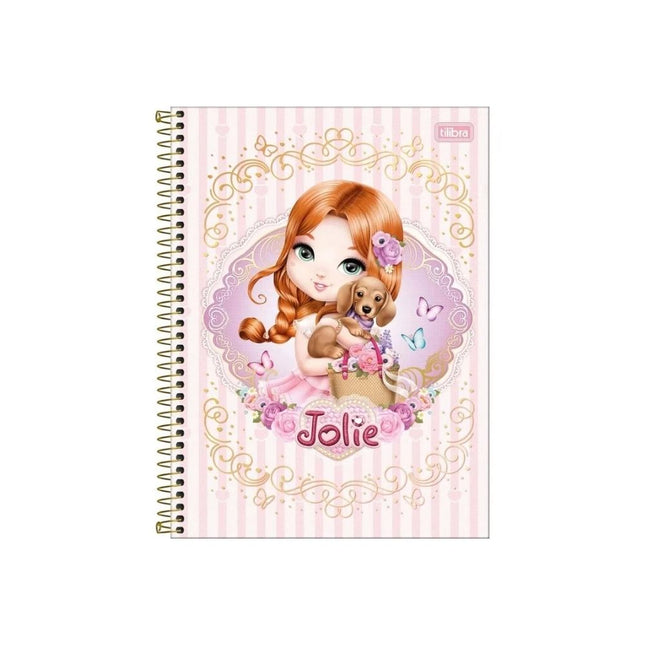 Caderno Tilibra Univ. Com D 1X1 80FLS Jolie Com 01 Unidade - 308536