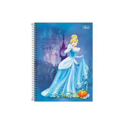 Caderno Tilibra Univ. Com D 1X1 80FLS Princesas Com 01 Unidade - 308391